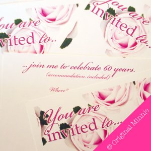 Original Minnie © Invitation Rose design